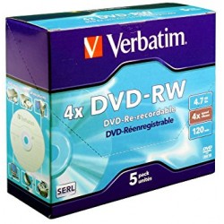 Verbatim 4x DVD-RW 4.7GB